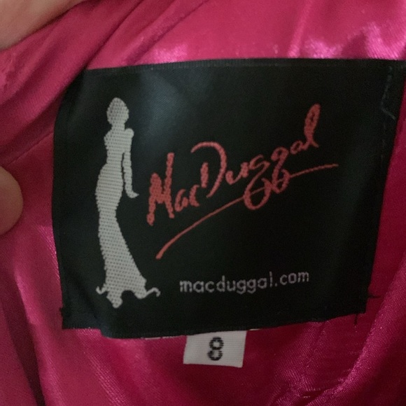 Fuchsia Prom Dress - Picture 7 of 7